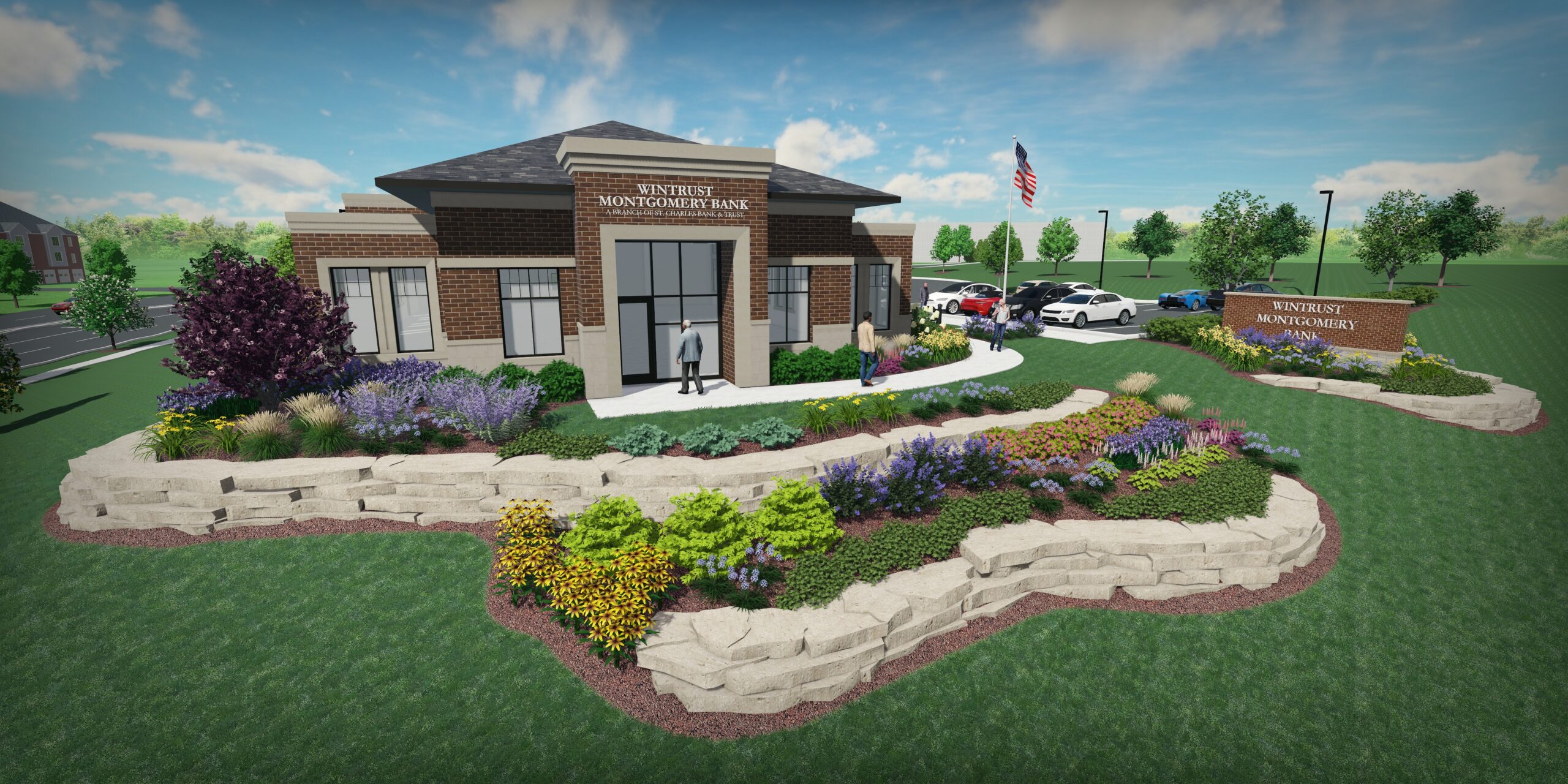 Site Design Planning and Landscape Architecture for Wintrust Montgomery ...
