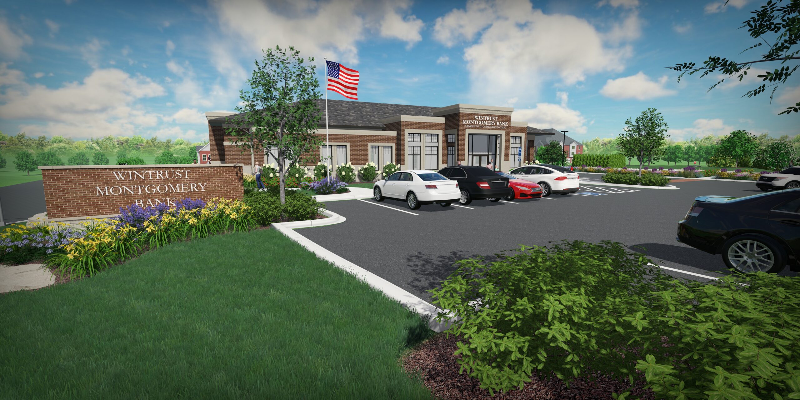 Site Design Planning and Landscape Architecture for Wintrust Montgomery ...