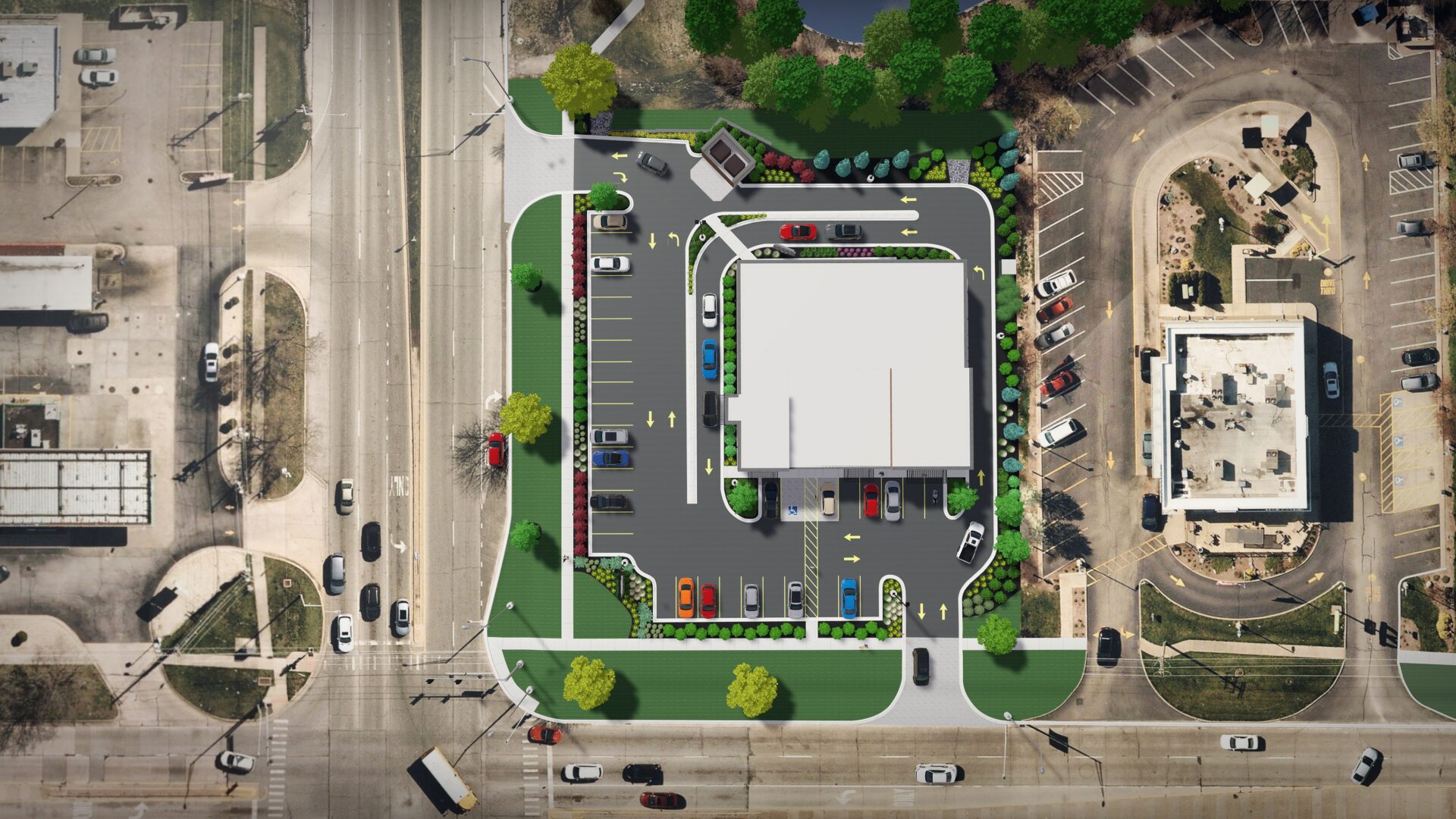 Civil Engineering Services for 7,300 SF Multi-Tenant Retail Development ...